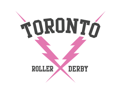 Toronto Roller Derby Logo Design